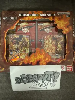 One Piece TCG Lot Illustration Box Vol. 5 & 6 Tin Pack Set Vol. 2, 4 OP-14 Packs - Image 3