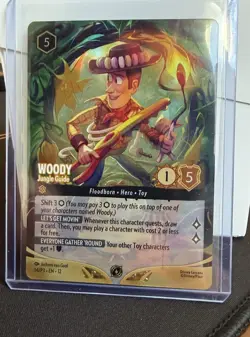 Lorcana Foil Woody Jungle Guide Set Champs Top-8 Promo Wilds Unknown 54/P3 - Image 1