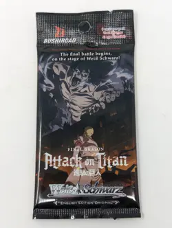 Weiss Schwarz Attack on Titan Final Season Booster Pack - Image 1