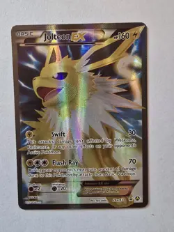 Pokemon TCG Jolteon EX 028A/083 Alternate Art Holo Promo Card - Image 1