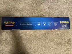 Pokemon GO TCG Card Radiant Eevee Premium Collection Box Sealed Damaged Dmg Rip 820650850523 - Image 2
