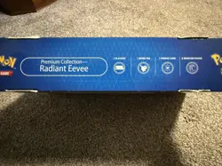 Pokemon GO TCG Card Radiant Eevee Premium Collection Box Sealed Damaged Dmg Rip 820650850523 - Image 3