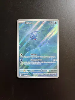 Phione Illustration Rare 175/167 Twilight Masquerade Pokemon Card NM - Image 1