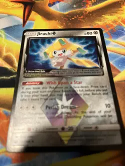 Pokemon TCG Jirachi Prism Celestial Storm Holo Card 97/168 Rare NM - Image 2