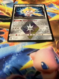 Pokemon TCG Jirachi Prism Celestial Storm Holo Card 97/168 Rare NM - Image 3