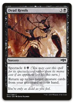 Dead Revels #71 (NM) Ravnica Allegiance RNA Magic MTG - Image 1