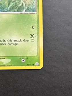 Pokemon TCG Bulbasaur EX FireRed & LeafGreen 55/112 Card LP - Image 4