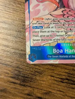 One Piece ☠ Boa Hancock Illustration Box Vol.1 ST17-004 Promo Card Foil ❤💜 🩷 - Image 5