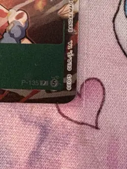One Piece Card Game Monkey D. Luffy P-135 Release Event Winner Character - Image 2