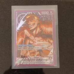 Donquixote Doflamingo - Alternate Alt Art Leader One Piece Card OP14-060 - Image 1