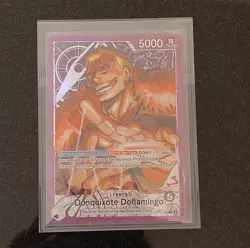Donquixote Doflamingo - Alternate Alt Art Leader One Piece Card OP14-060 - Image 2