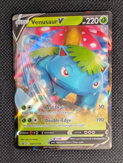 Venusaur V SWSH100 SWSH: Sword & Shield Promo Cards Holo - Image 1