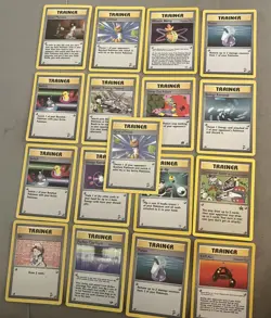 Winning Bidder Gets Pokemon Card Trainer Lot of 16 Cards Base Set 2 - 2000 - Image 2