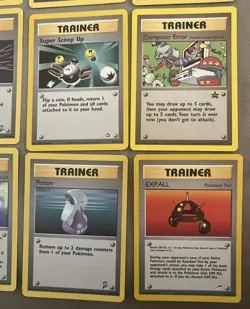 Winning Bidder Gets Pokemon Card Trainer Lot of 16 Cards Base Set 2 - 2000 - Image 3