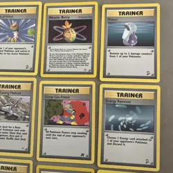 Winning Bidder Gets Pokemon Card Trainer Lot of 16 Cards Base Set 2 - 2000 - Image 4