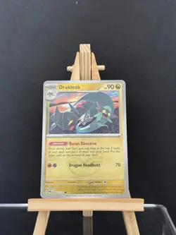 Pokemon TCG Drakloak Prismatic Evolutions Card 072/131 Master Ball Near Mint - Image 1