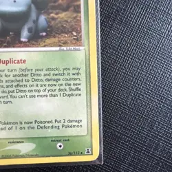 Rare Ditto Bulbasaur 36/113 Pokemon Card 2005 - Image 5