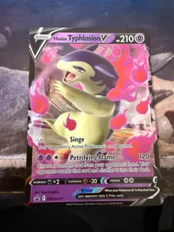 Hisuian Typhlosion V SWSH237 SWSH: Sword & Shield Promo Cards Holo - Image 1