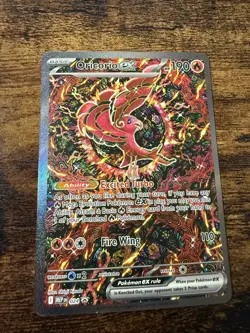 Oricorio ex 024 Pokemon TCG Mega Evolution Charizard UPC Black Star Promo Card - Image 1
