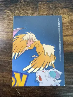 Pokemon 1999 Topps TV Animation Edition Card Foil Holo TV7 Professor Oak MP - Image 2