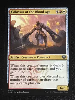 MTG Secrets of Strixhaven Colossus of the Blood Age 0181 NM - Image 1