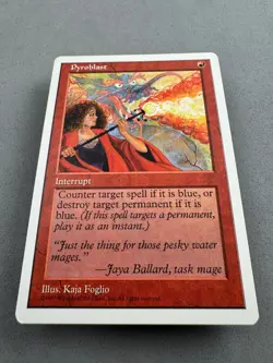 Pyroblast MTG 5th Edition—Unplayed Near Mint—Vintage Magic The Gathering - Image 3