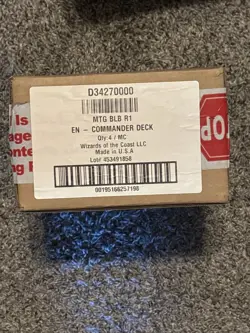 Magic MTG Bloomburrow Commander Deck Display Case Sealed 4 Decks #1 - Image 3