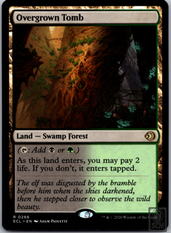 Overgrown Tomb Lorwyn Eclipsed Regular - Image 1