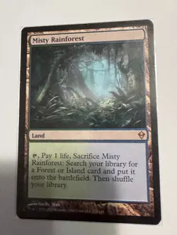 MTG - Misty Rainforest - Zendikar - NM - Image 1