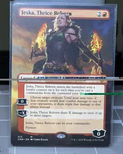 Jeska, Thrice Reborn (Borderless) Commander Legends Regular - Image 1