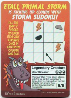 Etali, Primal Storm *Foil* SLD 1123 NM-LP - Image 2