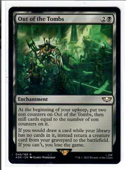 Out of the Tombs 46 Universes Beyond: Warhammer 40,000 Magic: The Gathering LP - Image 1