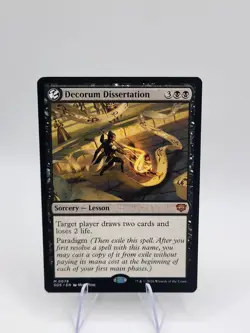 Decorum Dissertation Secrets of Strixhaven Regular - Image 1