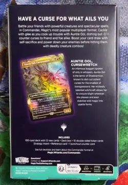 Magic The Gathering Lorwyn Eclipsed Commander Deck Blight Curse Sealed - Image 2