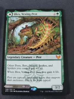 MTG Blex, Vexing Pest EX/NM Strixhaven: School of Mages Regular - Image 1