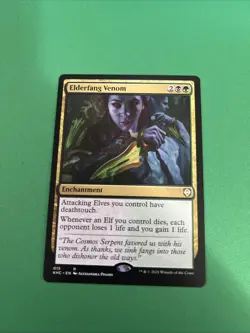 Elderfang Venom - 15 - NM - Commander: Kaldheim - Image 1