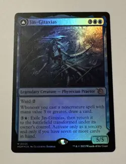 MTG Jin-Gitaxias The Great Synthesis - Foil March of the Machine NM - Image 1
