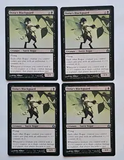 4x Mtg 💥💥Oona's Blackguard 💥💥 Morningtide MT/NM Regular Magic The Gathering - Image 1