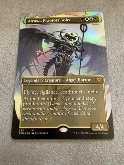 Atraxa, Praetors' Voice (Borderless) Double Masters Foil - Image 1