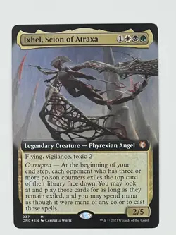 Ixhel, Scion of Atraxa Extended Art Foil (ONC) Magic: The Gathering NM - Image 1