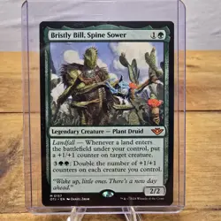 MTG Bristly Bill, Spine Sower OTJ Mythic Legendary Creature Regular 0157 Eng - Image 1