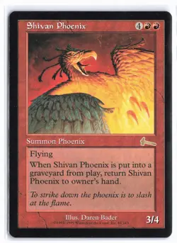 Shivan Phoenix Urza's Legacy Regular - Image 1