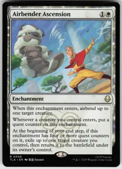 MTG Airbender Ascension Normal NM Avatar: The Last Airbender Magic 6 - Image 1