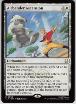 MTG Airbender Ascension Normal NM Avatar: The Last Airbender Magic 6 - Image 1
