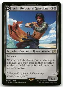 Jecht, Reluctant Guardian MTG FINAL FANTASY 104 R NM - Image 1