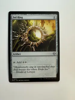 1x Sol Ring (0057) - Commander: Lorwyn Eclipsed - NM - MTG - Image 1