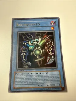 Yugioh Relinquished SDP-001 Ultra Rare Original Owner - Image 1
