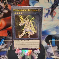 Stellarknight Delteros DUEA-EN053 1st Edition Ultimate Rare NM Yugioh - Image 1
