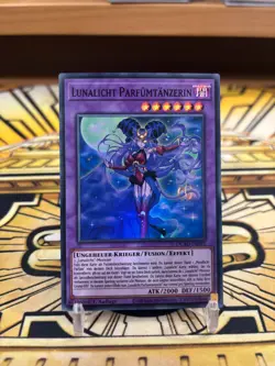 Yugioh Lunalicht Parfumtanzerin DUAD-DE031 Super Rare - Image 1
