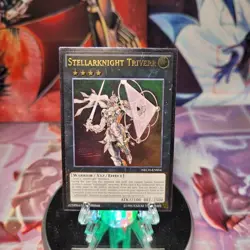 Stellarknight Triverr NECH-EN054 1st Edition Ultimate Rare NM Yugioh - Image 1